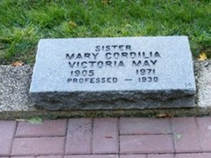 MAY_Victoria_Sr_Mary_Cordelia_Tombstone