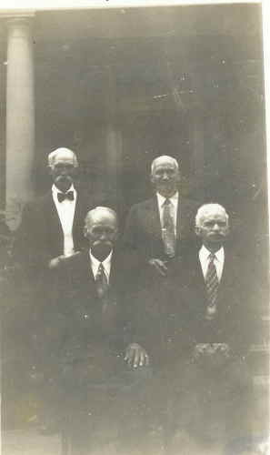 Moledor Brothers, (Back Row) Philip & Adam, (Front Row) Henry & John