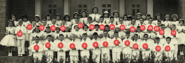 1stComm_1954_StPats_Annotated